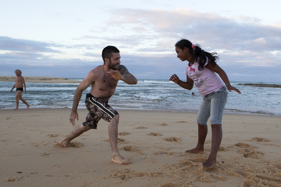 Capoeira on the Beach