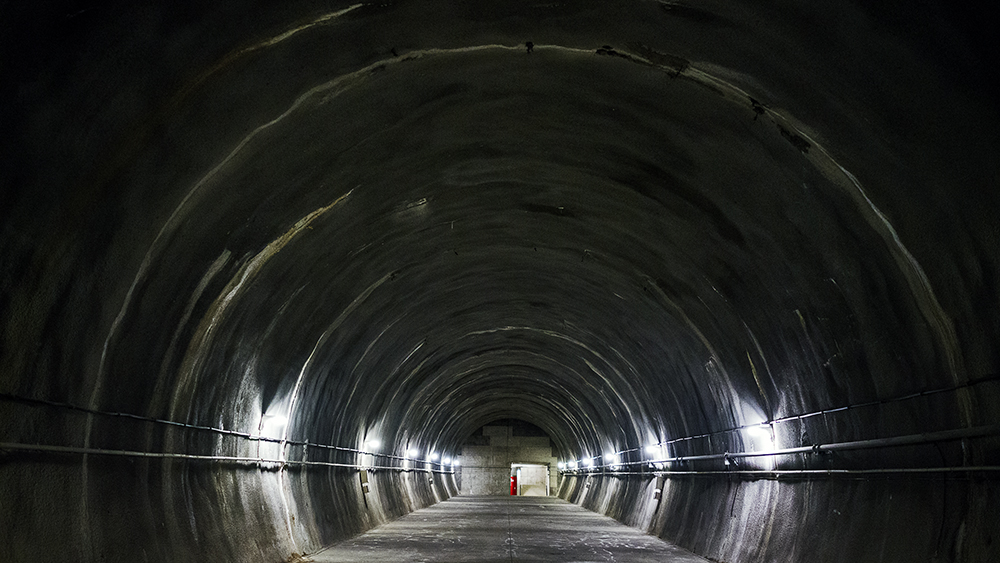 emergency access/exit tunnel